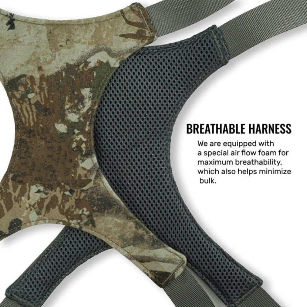 Arnés Portátil para Binoculares con Funda Impermeable, Mochila para Pecho para Caza, Observación De Aves Y Senderismo.