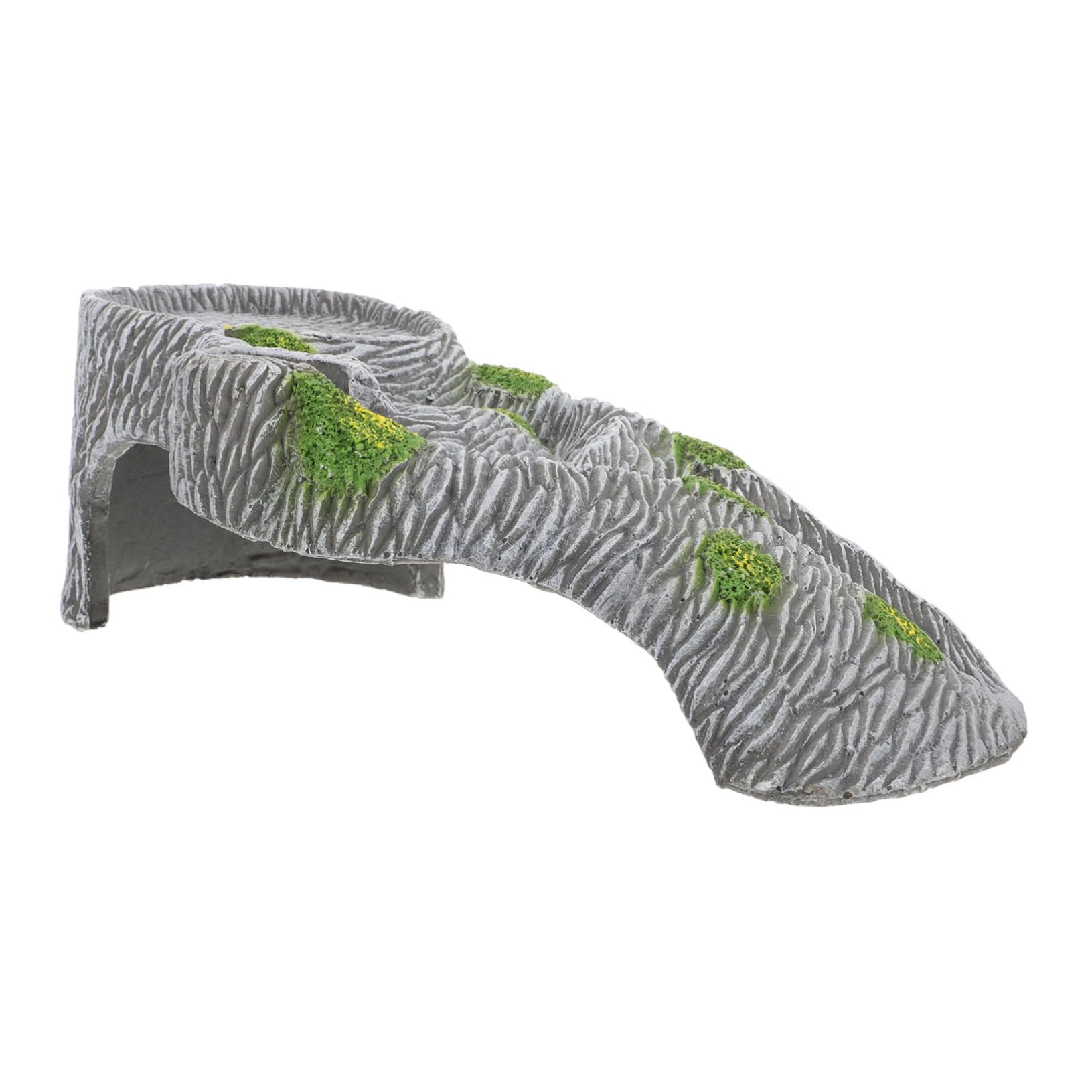 Milisten 1 Pièce Basking pour Tortues Résine Colline Escalade pour Reptiles Accessoire Aquatique Multifonctionnel