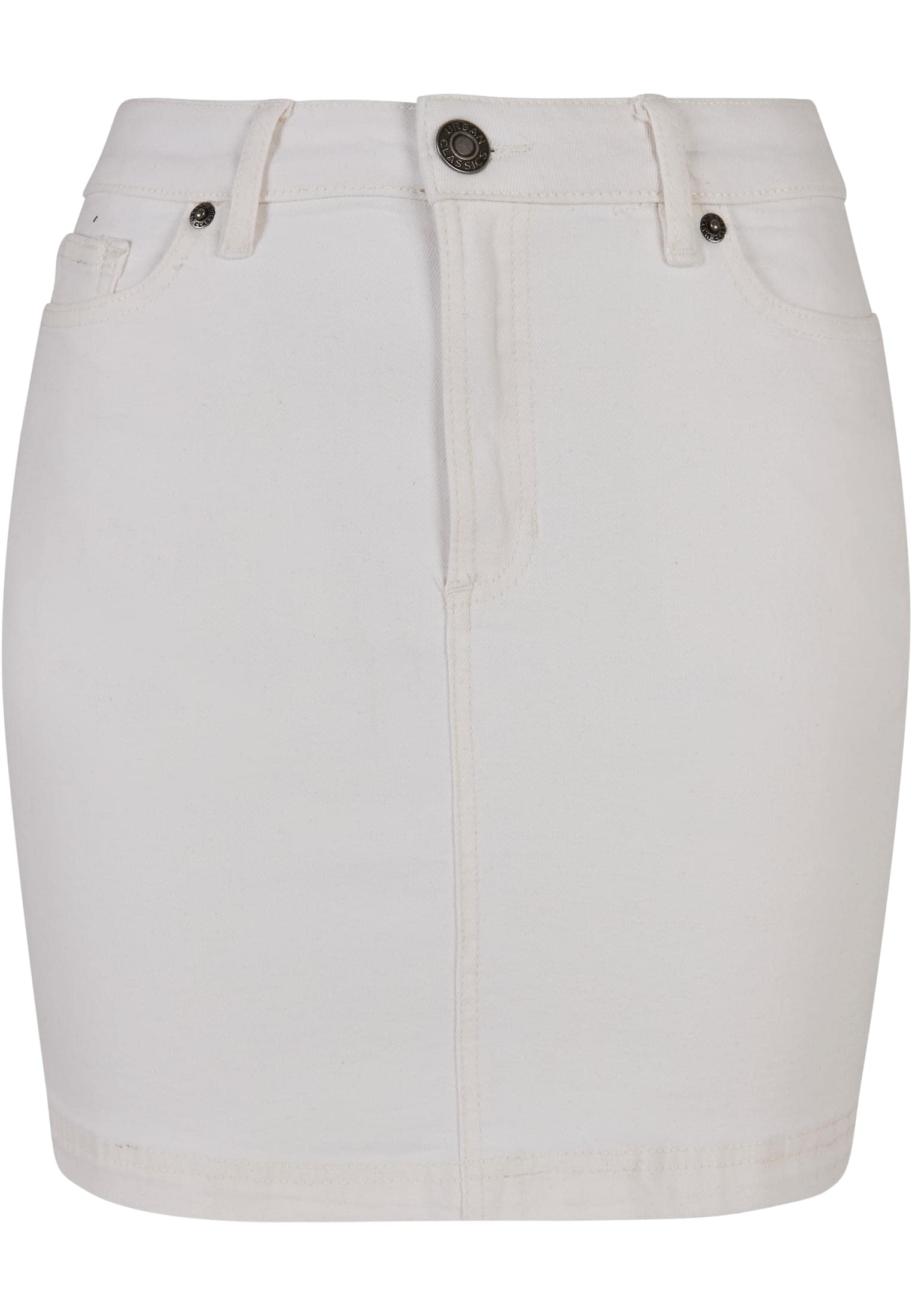 Urban Classics Damen Ladies Organic Stretch Denim Mini Skirt