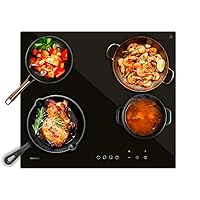 Cecotec Piano Cottura Elettrico Vetroceramica Bolero Squad V 4001. 4 Fuochi