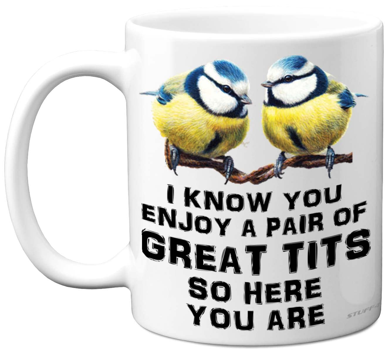 Stuff4 Funny Birthday Mug for Men Him - Great Pair - Rude Birthday Mugs Present Gifts for Dad Uncle Grandad Grandpa Uncle Brother Son Cousin, 11oz Ceramic Coffee Humour Joke Man Banter Cup