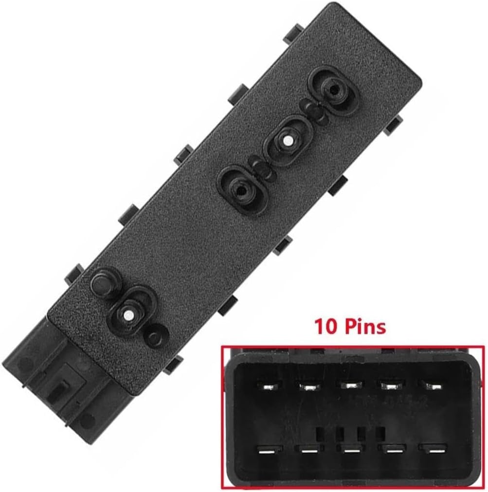 Power Seat Switch Control for Altima 2007 2008 2009 2010 2011 2012 Front Left Side 87066-Ja03A Electric Seat Switch Button Replacement