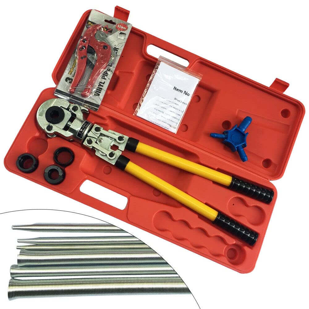 VEVOR Presszange U/TH-Kontur Rohrpresszange Für PEX/Kupfer/Verbundrohr