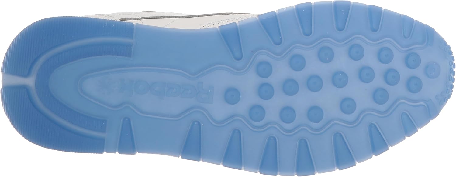 Reebok Unisex-Adult Classic Leather Sneaker 3.5 Women/3.5 Men White/Vector Blue