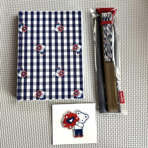 完売万博会場限定 ファミリア ファミちゃん 扇子 ワッペン ノート セットのサムネイル