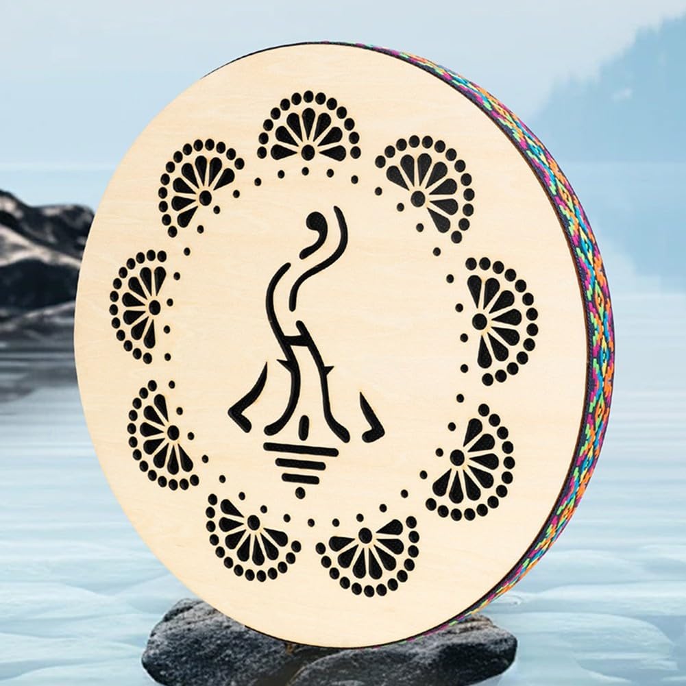 per tamburo Marino 10 Pollici Suono Onde Relax per tamburo | Suono realistico onde, massiccio 10 pollici, bordi lisci, ideale meditazione profonda