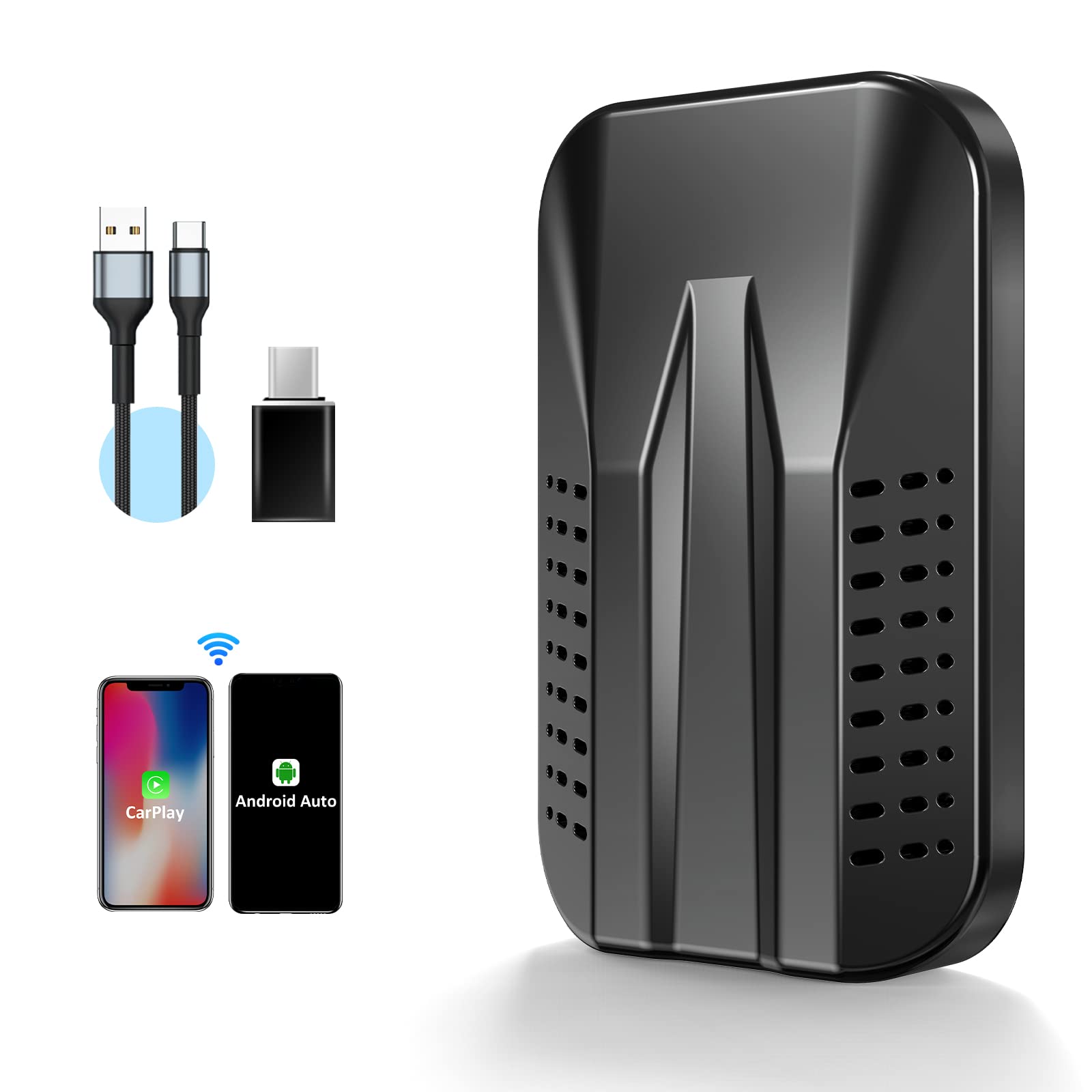Amazon.co.jp: Herilary C9 Carplay ai Box, Android 12, Wirelessly 