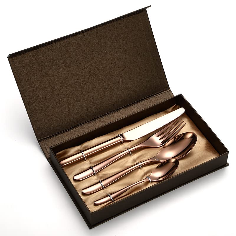 Set Cuchillos Cocina 4 Piezas Acero Inox Base