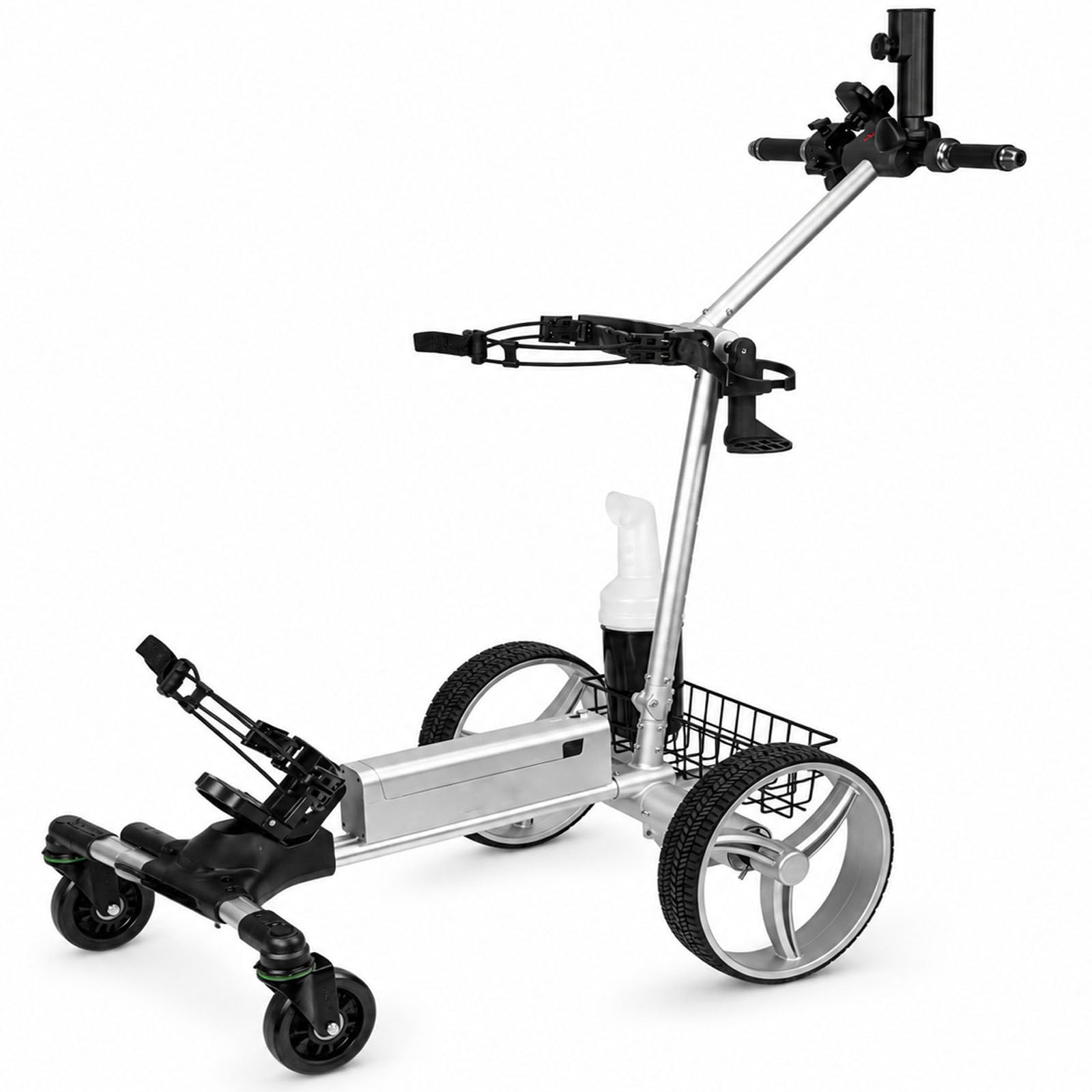 Carro De Golf Eléctrico Compacto, Carro Eléctrico Para Bolsa De Golf