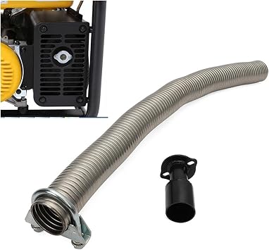2 Ft Generator Exhaust Extension. Suitable For Firman Generator Mufflers. Suitable For Most Engines, fvgefgfer3