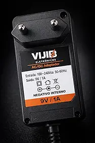 Fonte VIJIB Para Pedal Guitarra Pedais Pedaleira 9v Boss Me Séries