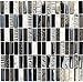 Produktbild Mosaik Fliese Komposit Edelstahl silber grau schwarz Glasmosaik für WAND BAD WC DUSCHE KÜCHE FLIESENSPIEGEL THEKENVERKLEIDUNG BADEWANNENVERKLEIDUNG Mosaikmatte Mosaikplatte