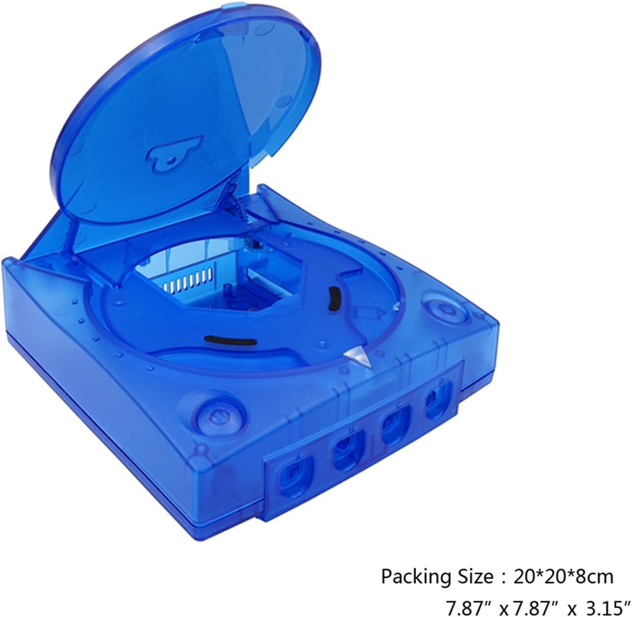 Replacement Plastic Housing for Shell Translucent for Case Transparent Box for Dreamcast for DC Retro Video Game Console Repair Parts