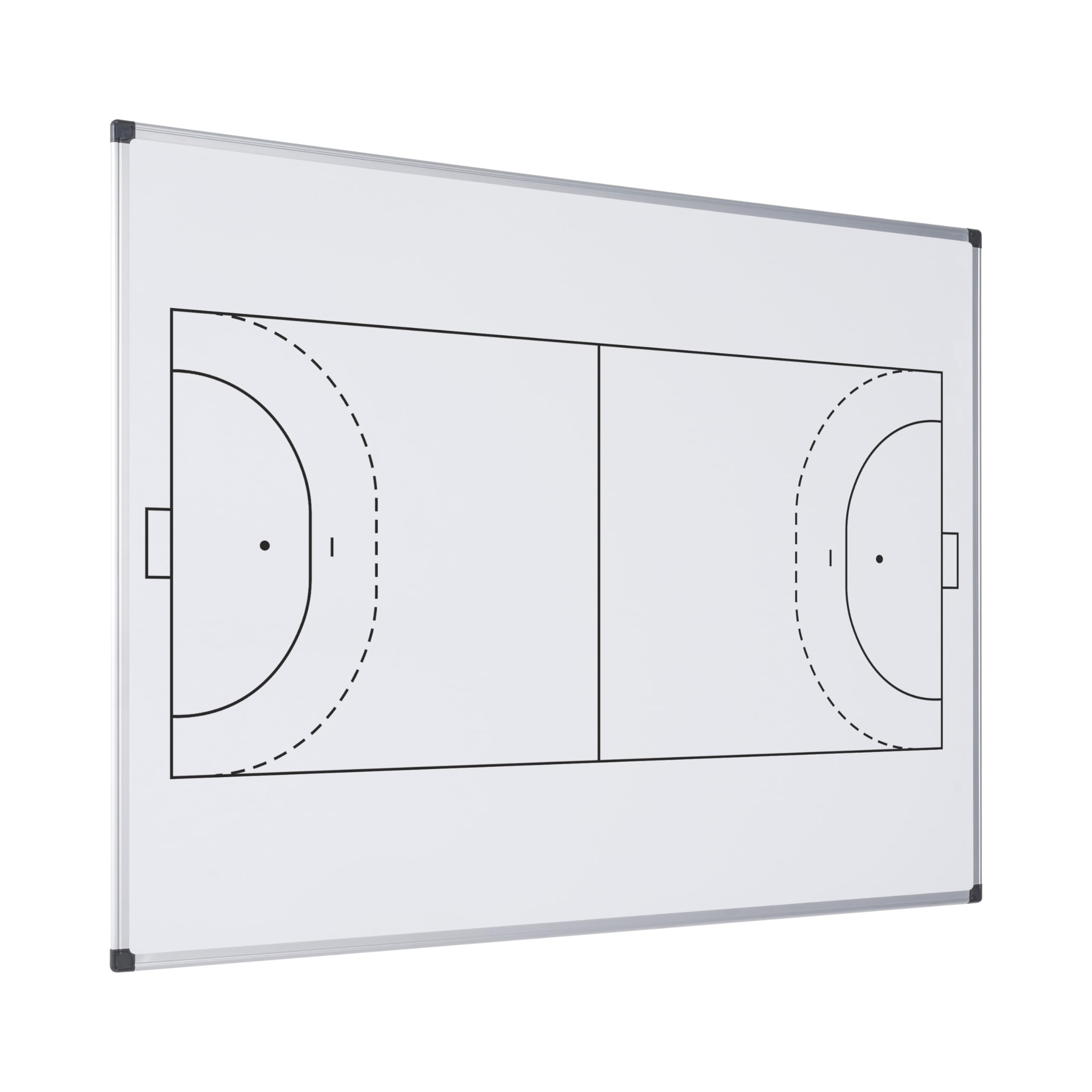 Bi-Office Maya Pizarra magnética de balonmano 600x900mm acero lacado marco aluminio