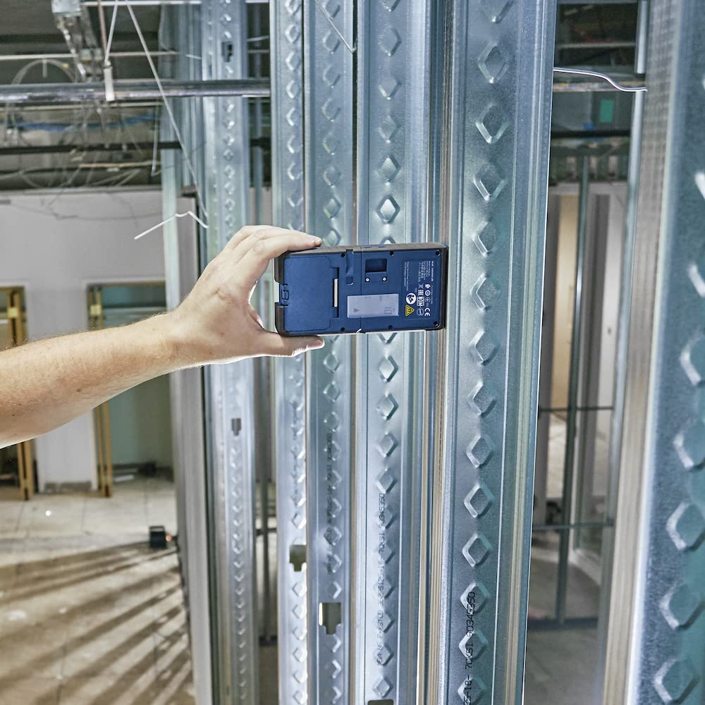Bosch Professional Measurement Ricevitore Laser LR 45, Raggio Rosso e Verde, Staffa Ricevitore RB 45, 2 Batterie AA, Portata Fino a 300 m di Raggio