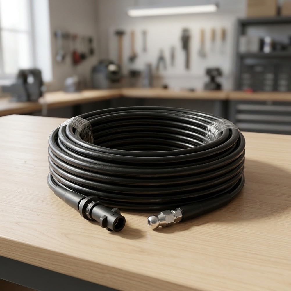 Flexible PVC pour robuste 15M pour Nettoyeur Haute Pression Flexible(25 meters)