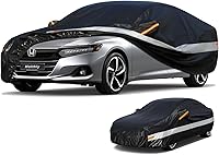 Vista 45 de Funda de automóvil de 10 capas para Minivan, ajuste personalizado para Honda Odyssey (1999-2024), impermeable, para todo tipo de clima, protección