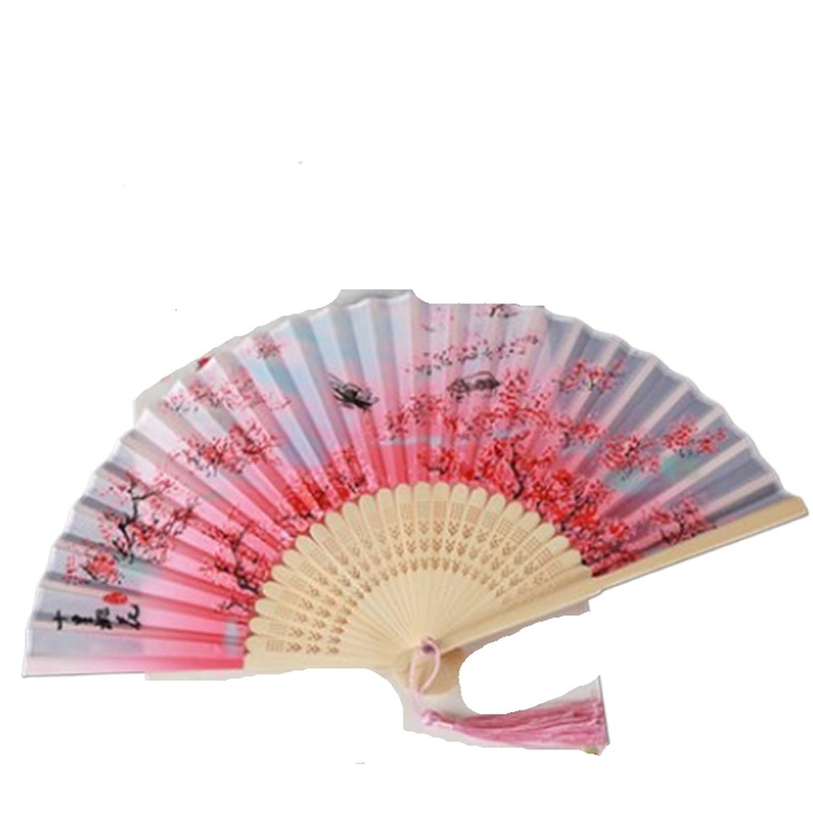 CQAHDSEVF Plastic Paper Folding Fan