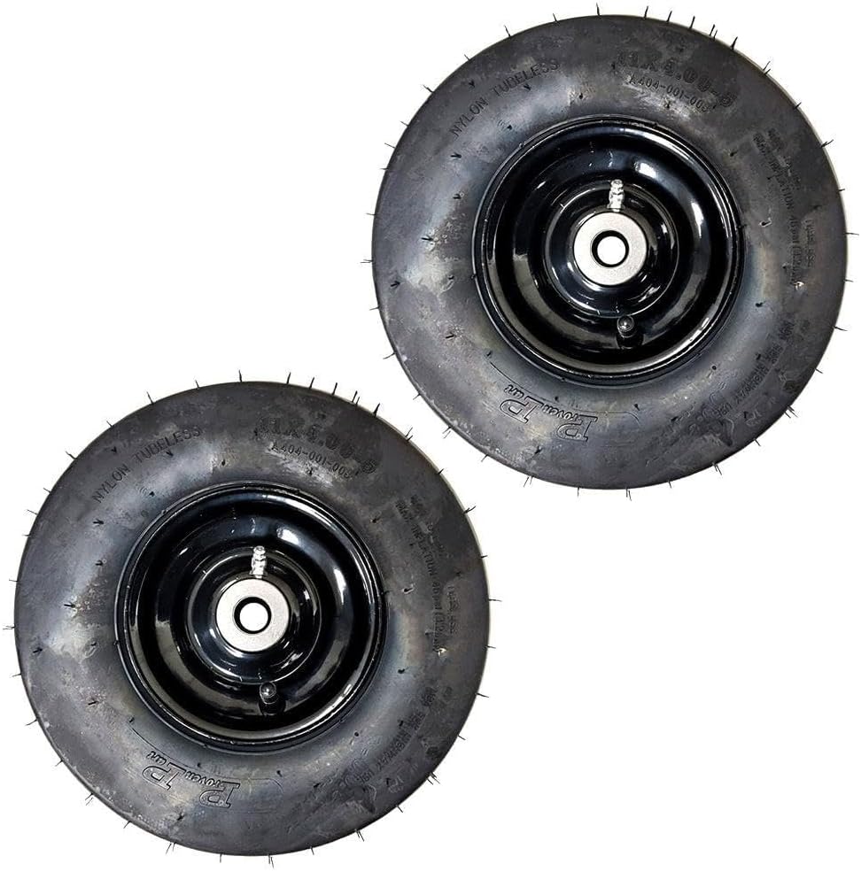 Proven Part 2 Pack Tire Wheel Assemblies 11x4-5 Fits Time Cutter 34" 75734 77301 147-2935