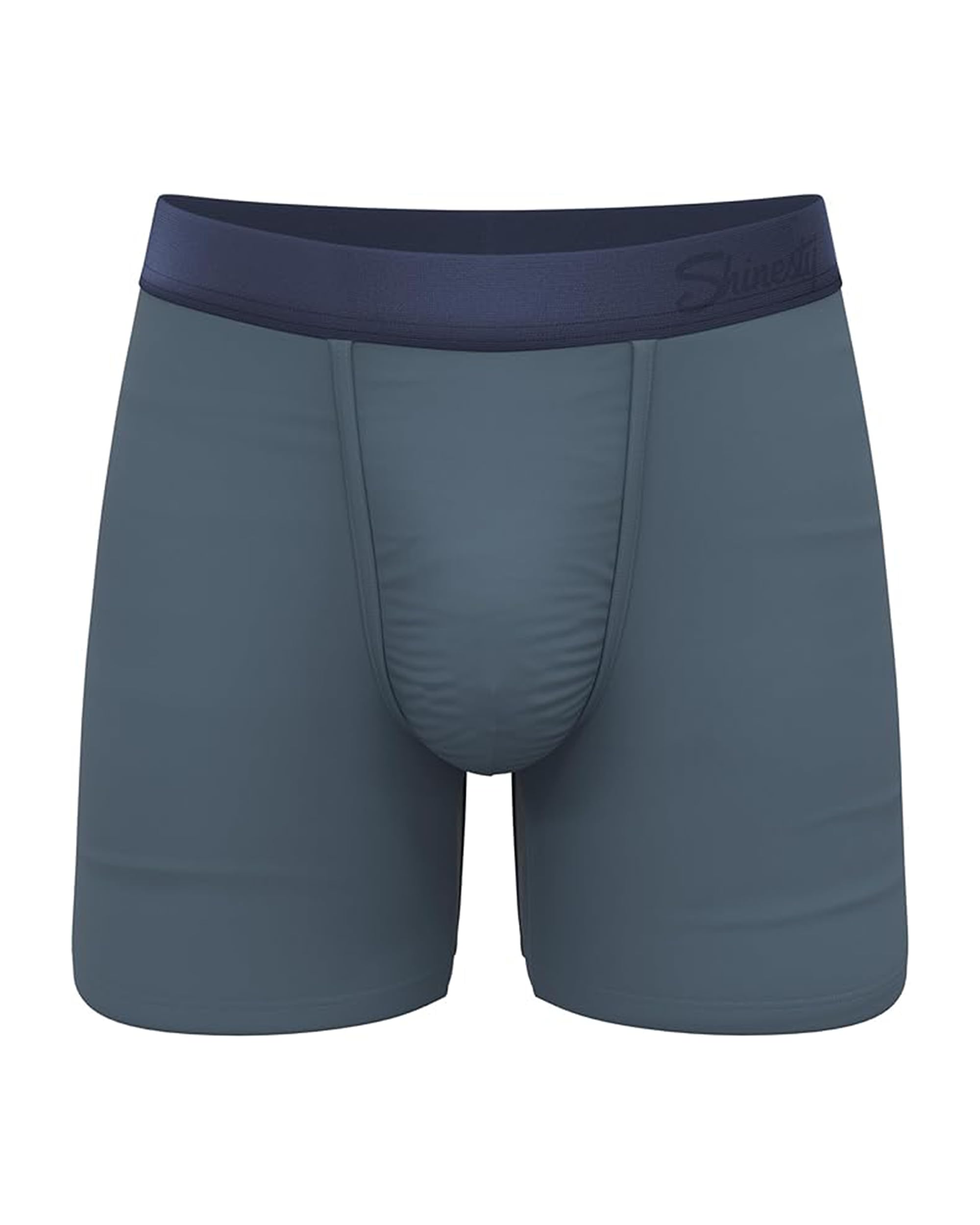 Shinesty Ball Hammock Boxer Brief - Pouch Underwear For Men - Flyless, Tonal Teal, M