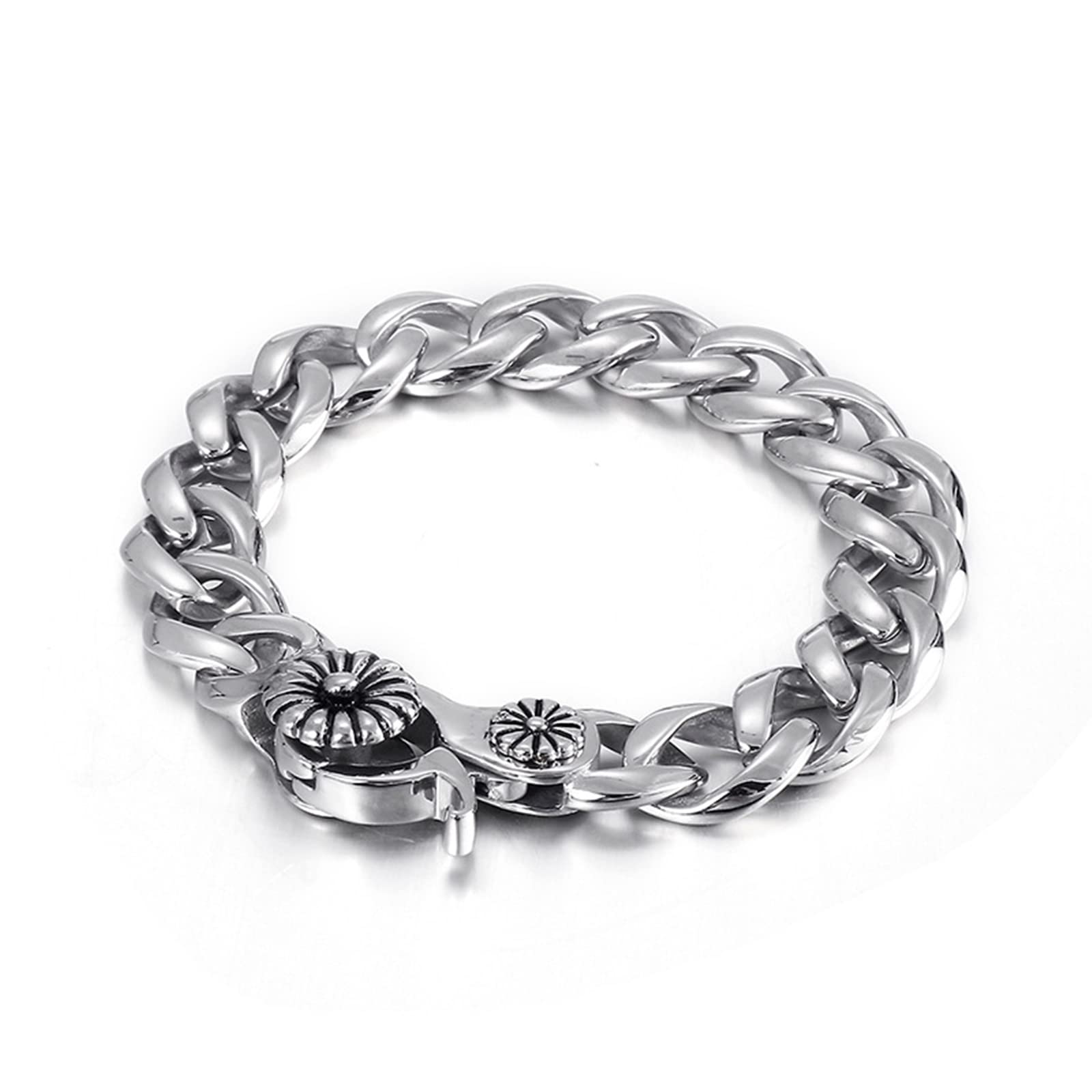 Pulsera Igualdad, Hebilla Anilla Hebilla Caracol Trenzada Pulseras Mejores Amigas Plata Regalo para el cumpleaños de San Valentin 200x13mm