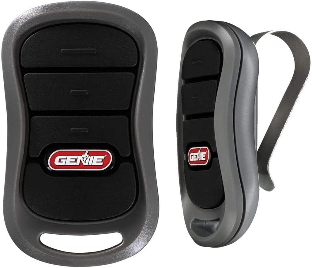 Genie G3T-R 3-Button Remote with Intellicode Security Technology Controls Up to 3 Garage Door Openers, 1 Pack, New Version