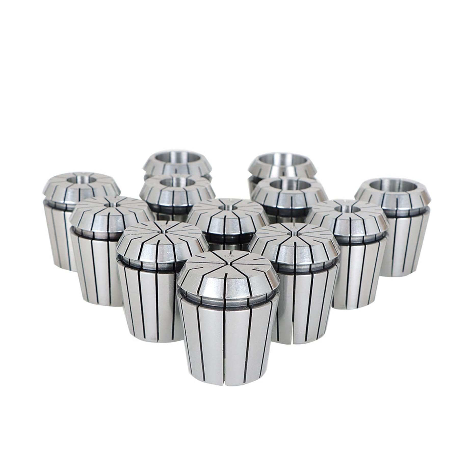 kimllier 12Pcs Carbon Steel ER40 Spring Collet Set 1/8-1-1/8 Inch Fit for CNC Milling Lathe Tool and Engraving Machine