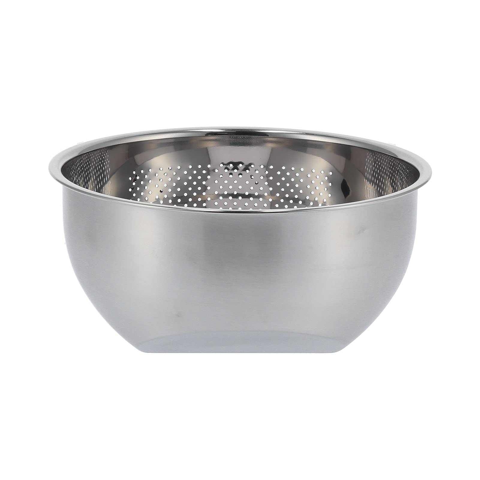 Kitchen Household Rice Basket, Silver Vegetables Drain Basin for Kitchen for Household(304-L (Second Generation)-26.0CM)-image-14