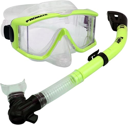 Snorkeling Buceo seco Snorkel Buceo Máscara wVista Panorámica De Purga Gear