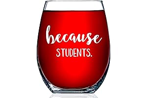 Funny Bone Products Teacher Gifts - Wine Glass for Teachers