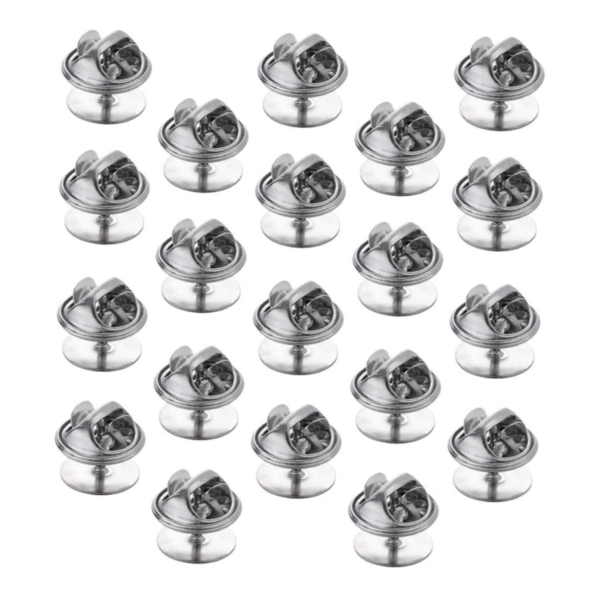 Lurrose 1500juegos Clips De Alfiler De Para Manualidades y Joyería De Fáciles De Usar y Resistentes Para Pin De Solapa y Accesorios De Servicio