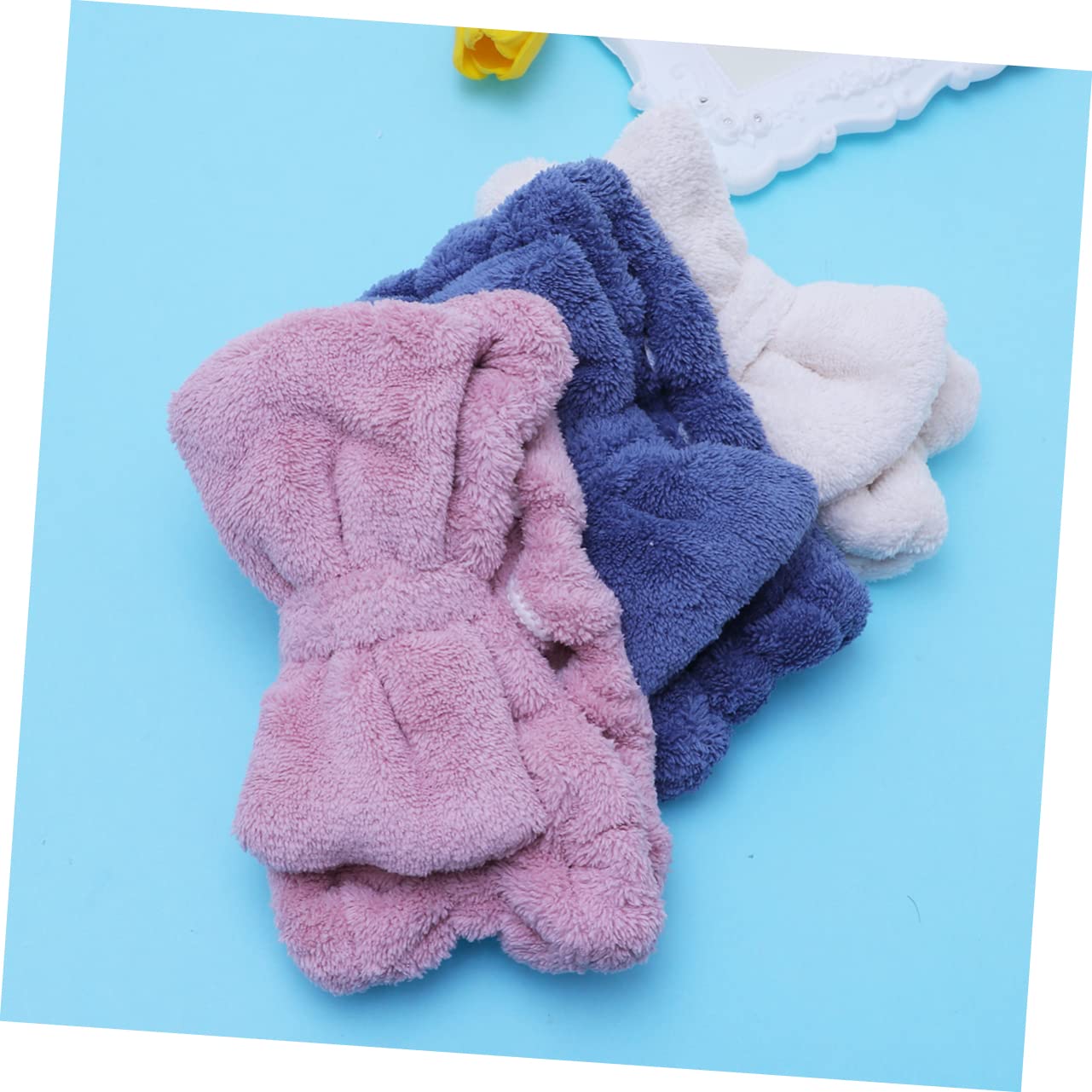 DOITOOL 9piezas Diadema Para Mujer y Niña Cinta Elástica Para Maquillaje Ducha y Deportes