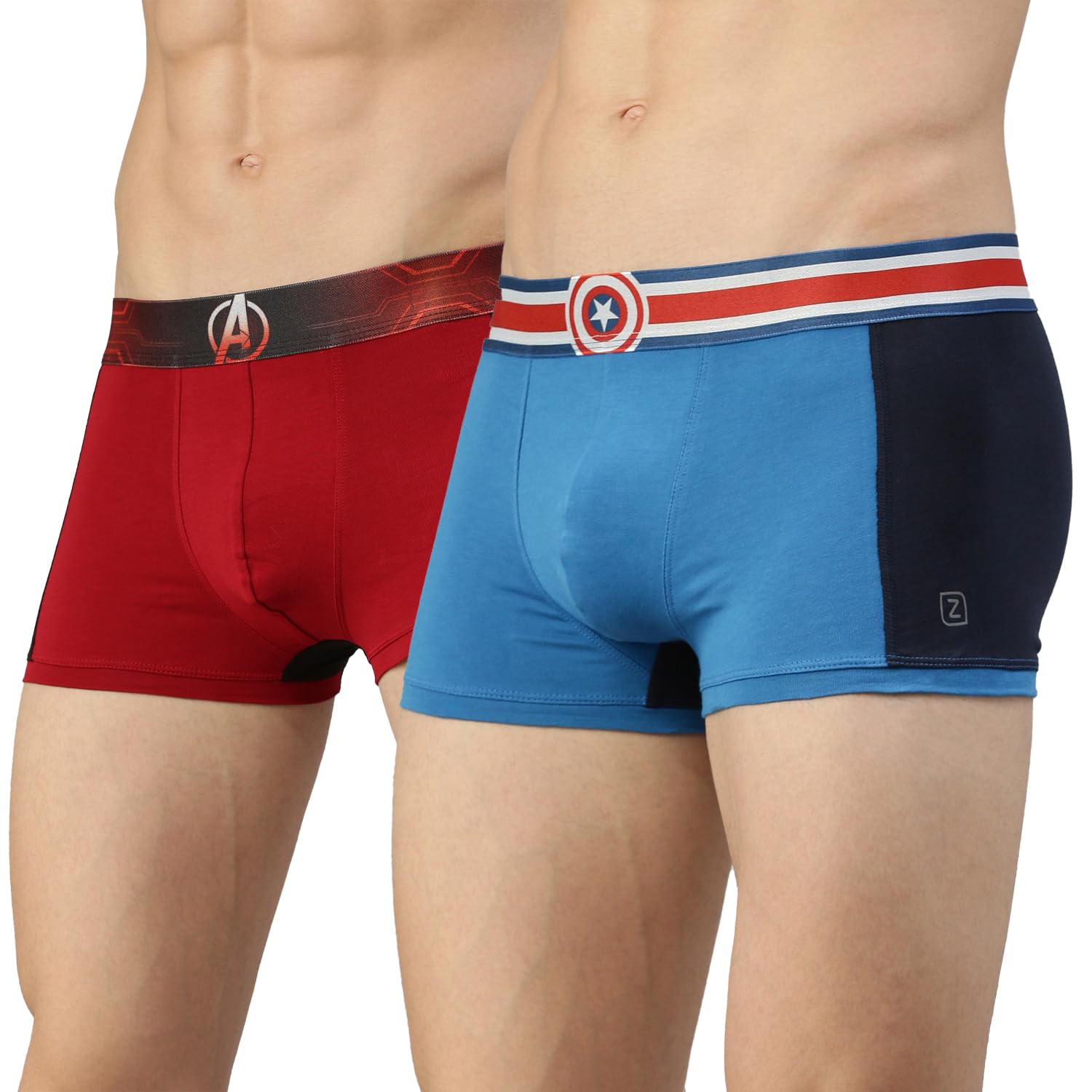 zoiro Men's Marvel Character Cotton Trunk Combo Pack-picture-37