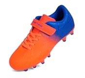 Kids Soccer Cleats for Boys Girls Outdoor Athletic Youth Football Cleats Firm Ground Little Big Kid Soccer Shoes