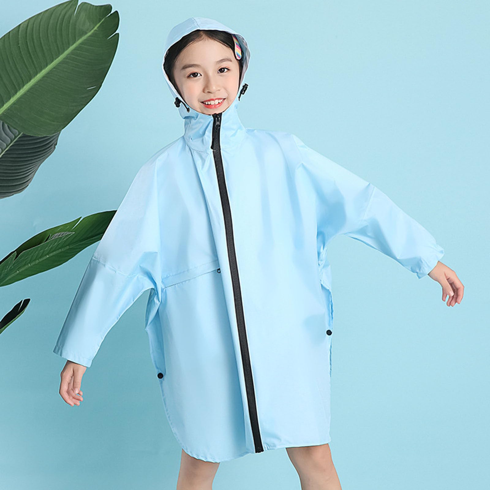 Genérico Chubasquero NiñA 6 AñOs,Chubasquero para NiñOs PequeñOs Ropa De Lluvia para NiñOs NiñAs NiñOs De Animados Chaqueta Ponchos 3D Abrigo Y Chaqueta para NiñOs Ropa Impermeable con Capucha