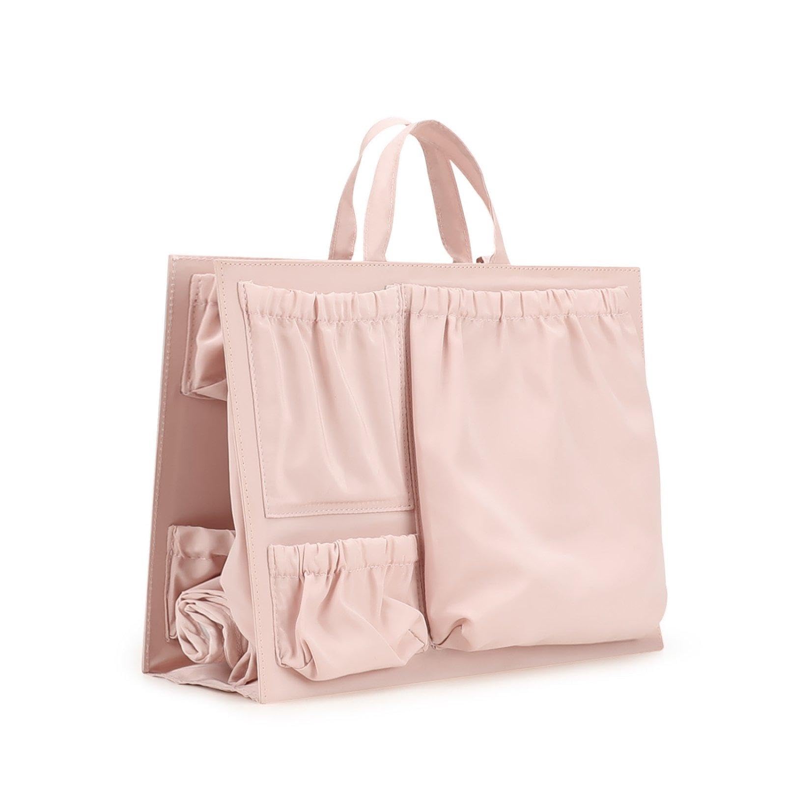 HEAVENGLOW Tote Bag Insert Organizer Lightweight Tote Bag Organizer Easy to Clean Multi-Compartment Purse Liner for Moms, Travel Pink|Womens Handbags & Bags-image-47