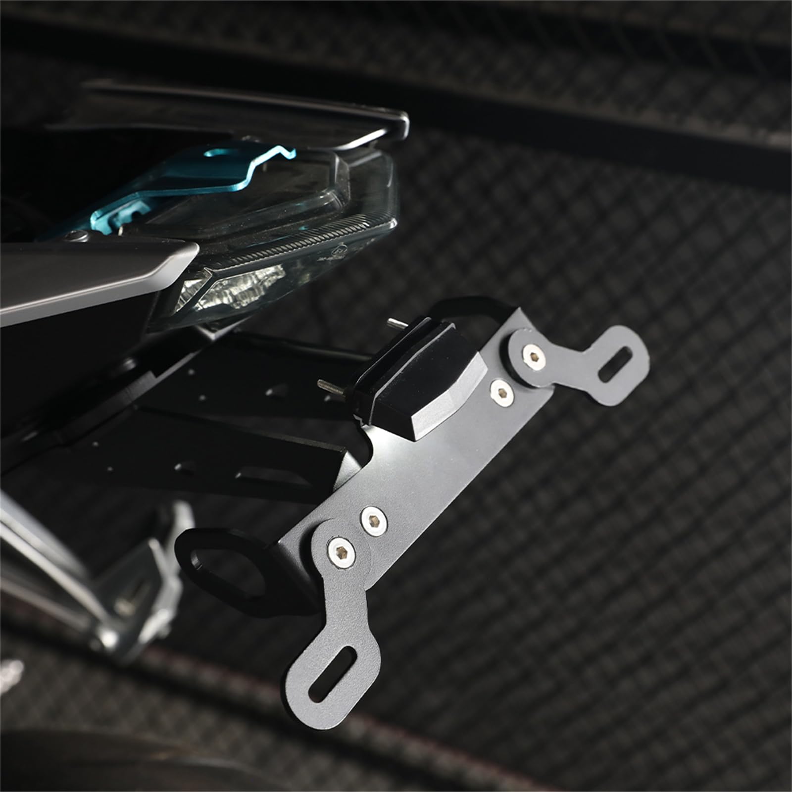 MT-09 Supporto per targa moto,Portatarga Moto,con Luce LED Supporto Portatarga MT 09 MT09 MT-09 SP MT 09 SP MT-09 /SP 2021-2022-2023-2024