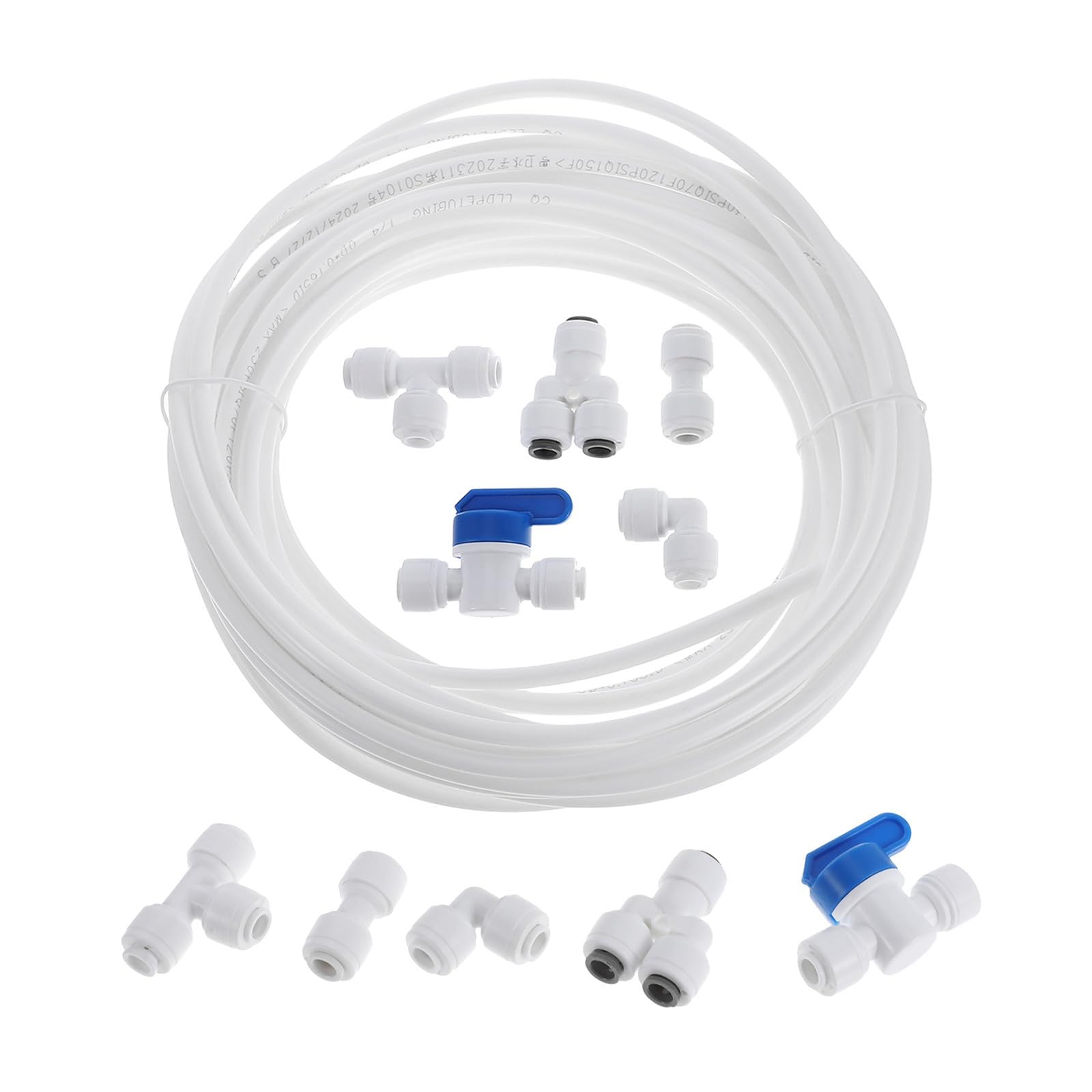 Conectores rápidos para filtro de agua con sistema antigoteo para purificadores domésticos