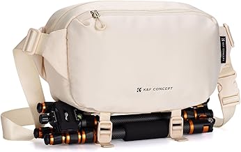K&F Concept 2 in 1 Sling Bag Everyday Shoulder Bag & Multifunction Photography Crossbody Camera DSLR Backpack Portable Bag