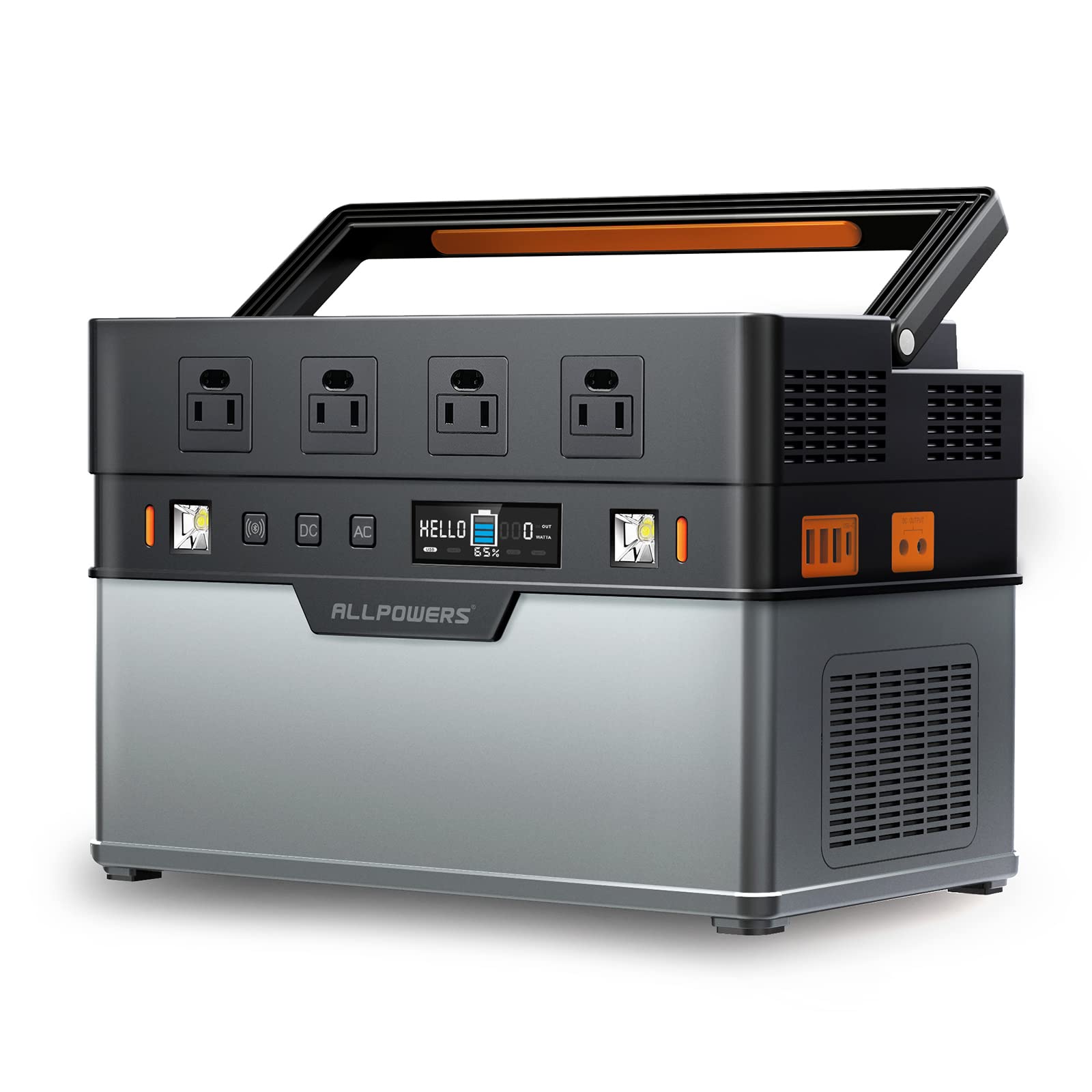 Amazon.co.jp: ALLPOWERS S1500 ポータブル電源 1500Wサージ3000W 