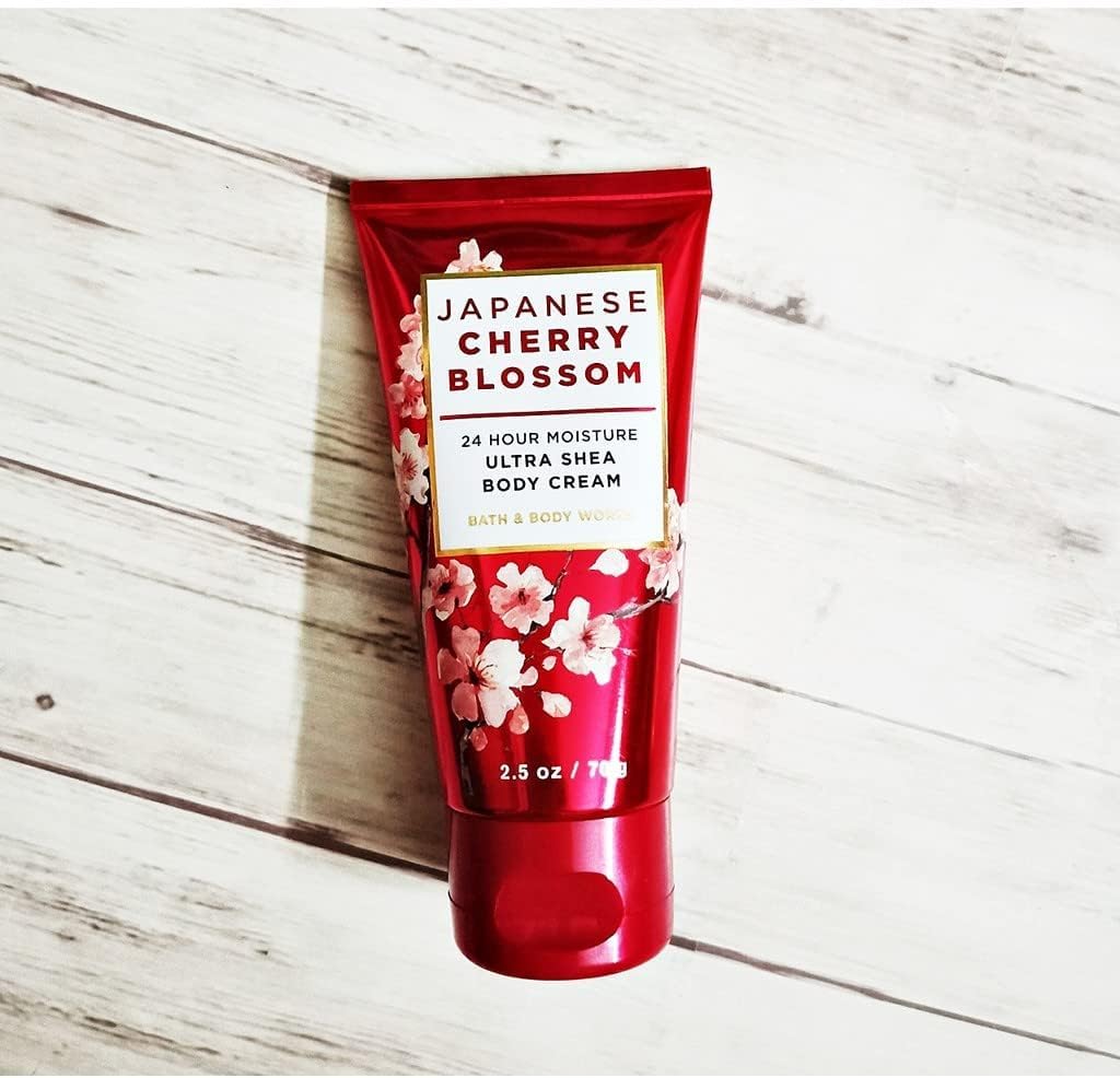 Bath & Body Works Japanese Cherry Blossom Mini Box Gift Set - Shower Gel, Body Lotion & Fragrance Mist