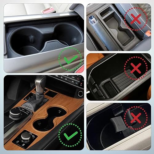 Miniatura 3 de Portavasos de automóvil para teléfono celular, expansor de portavasos para automóvil con soporte para teléfono, brazo largo para automóvil con