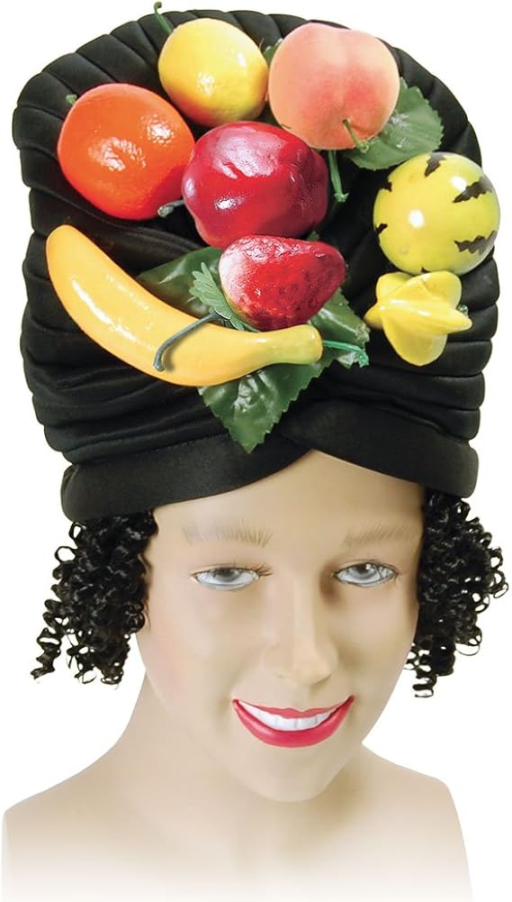Bristol Novelty BH387 Fruit Hat and Hair, Womens, Multi