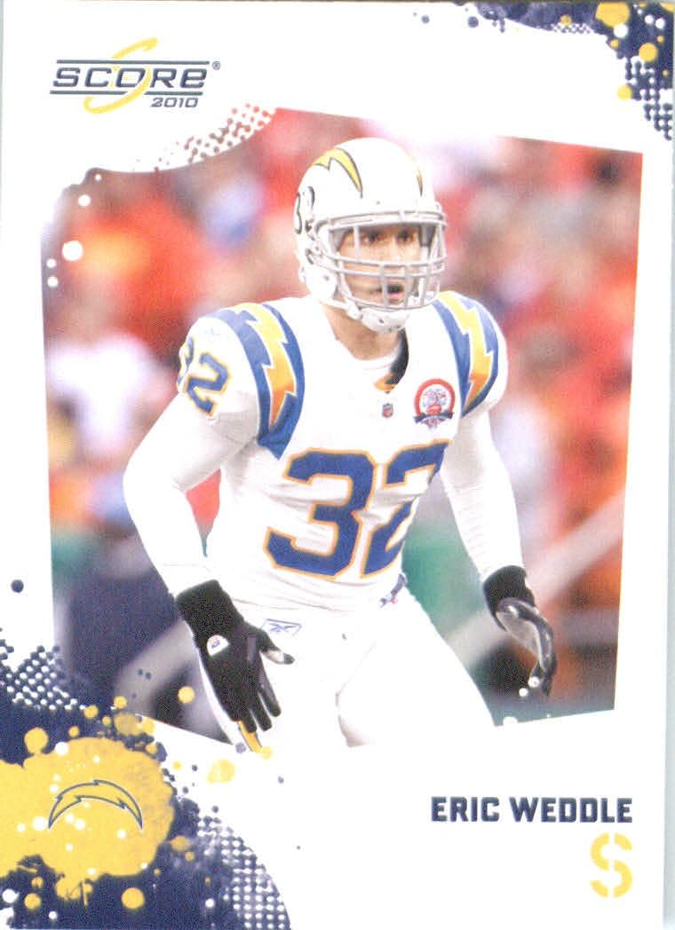 Eric Weddle - San Diego Chargers - 2010 Score Football Card