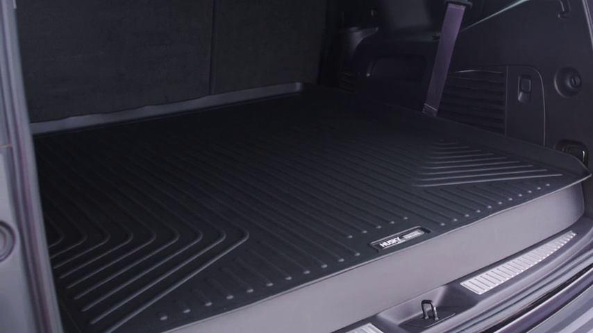 Husky Liners - 20531 2007-10 Jeep Wrangler 4ドア クラシックスタイル カーゴライナー ブラック : Husky Liners Classic Style Series | 2007 - 2010 Jeep