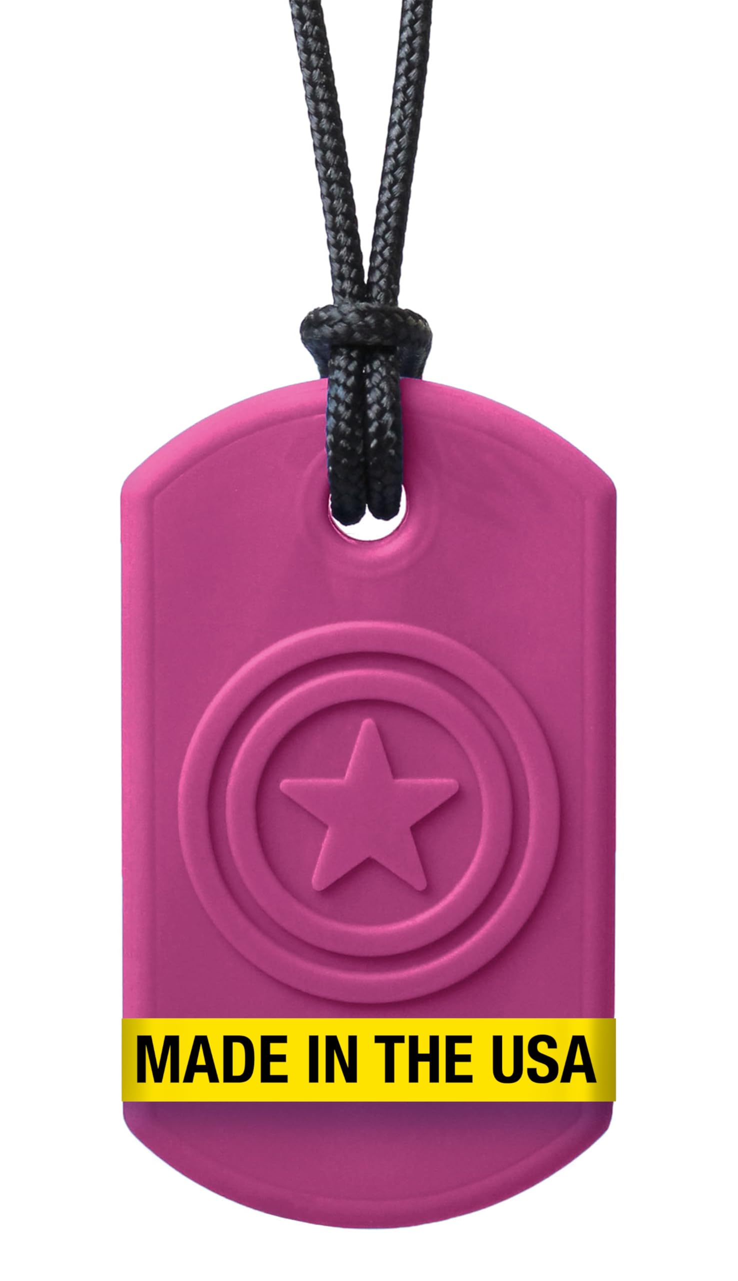 ARK Super Star Chew Necklace, Standard, Softest, Magenta