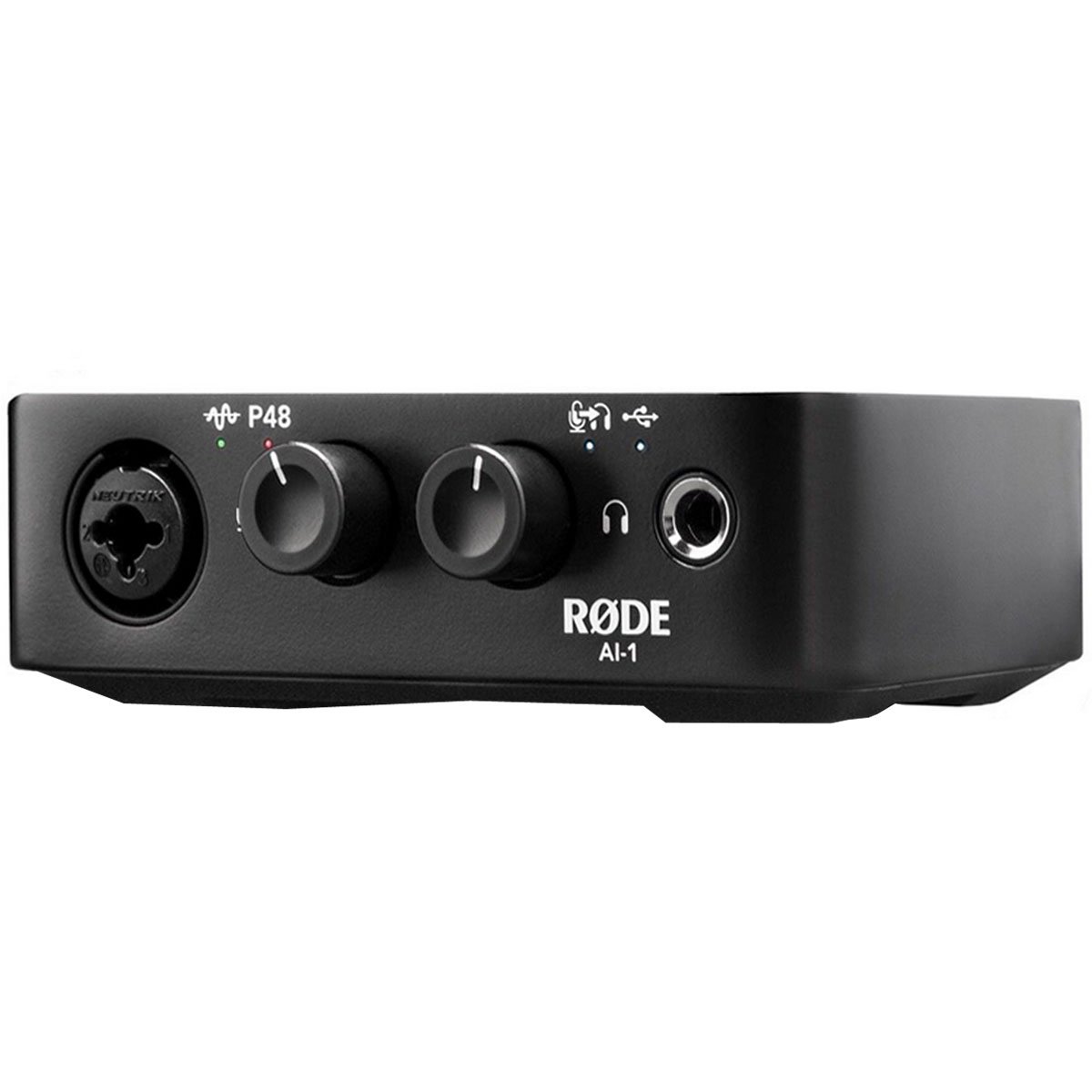 Rode AI-1 - Tarjeta de Sonido Externa, Interfaz de Audio USB y Cable XLR keepdrum (6 m)
