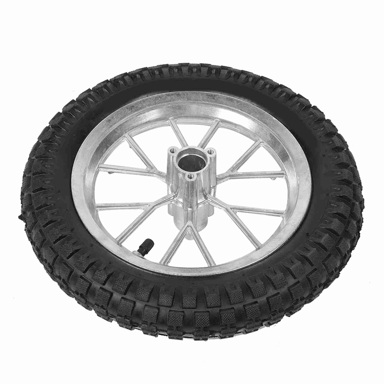 Pneu Moto 12 1/2 X 2.75,Pneu De Moto,Roues Et Pneus De Sports Motorisés,Roue De Pneu Arrière Avant De Moto De 12,5 X 2,75 Pouces Avec Jante Compatible Avec Le Mini Vélo De