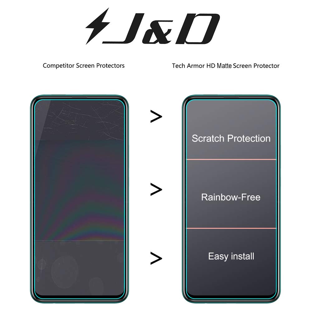 3 Films Protection Écran Huawei P Smart 2021 – Transparent HD, Anti-Rayures, Anti-Empreintes – Installation Facile