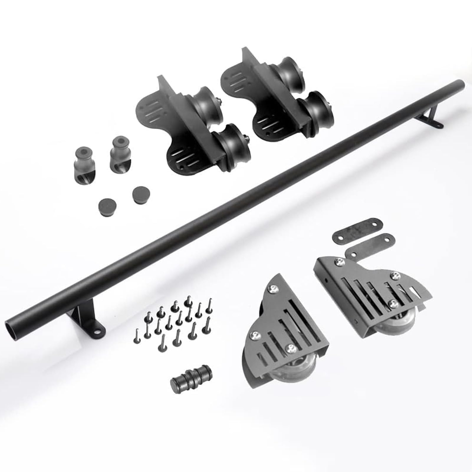 Schiebeleiterschienen-Set 4,8m - Mobile Leiterschiene Für Bibliothek & Lager